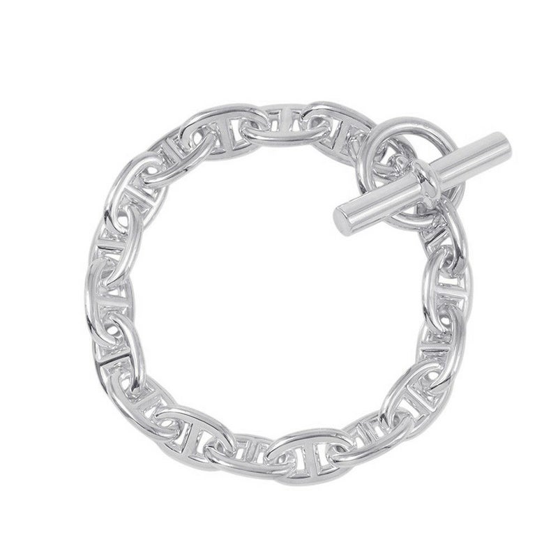 エルメス ブレスレット シェーヌダンクルMM 17コマ SV925シルバー HERMES ジュエリー