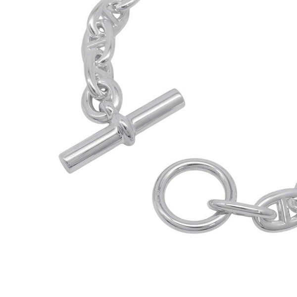 エルメス ブレスレット シェーヌダンクルMM 17コマ SV925シルバー HERMES ジュエリー