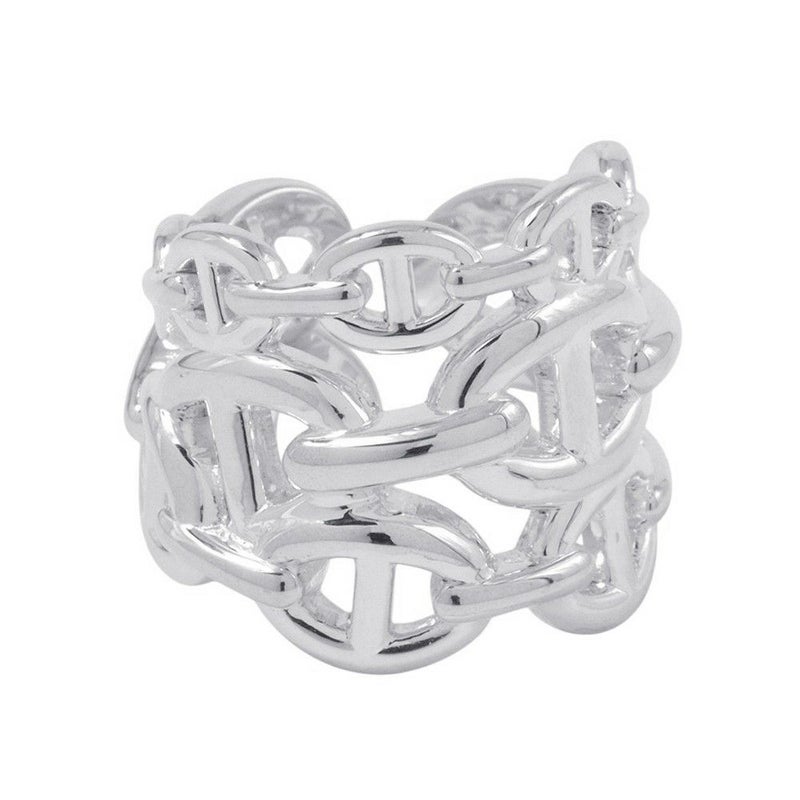 エルメス リング シェーヌダンクル アンシェネGM Enchainee SV925シルバー リングサイズ52 HERMES 指輪