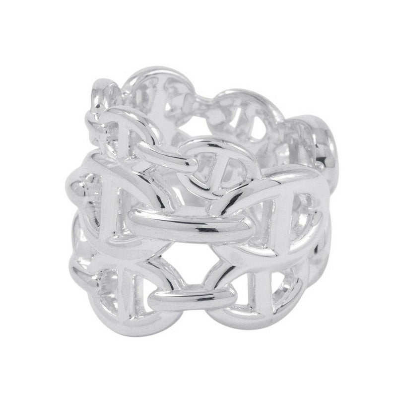 エルメス リング シェーヌダンクル アンシェネGM Enchainee SV925シルバー リングサイズ52 HERMES 指輪