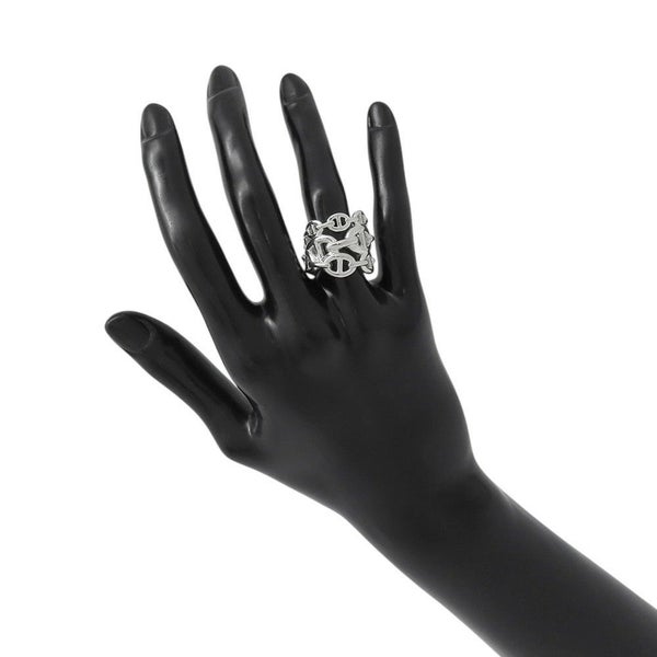 エルメス リング シェーヌダンクル アンシェネGM Enchainee SV925シルバー リングサイズ52 HERMES 指輪