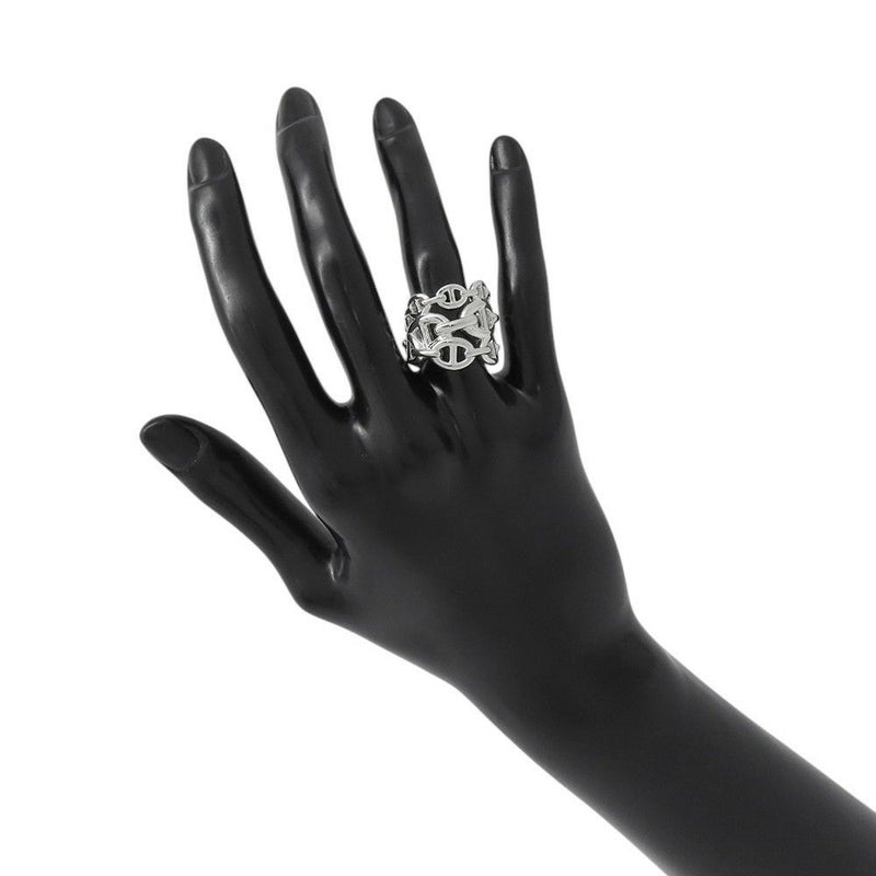 エルメス リング シェーヌダンクル アンシェネGM Enchainee SV925シルバー リングサイズ52 HERMES 指輪