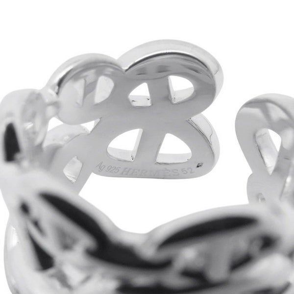 エルメス リング シェーヌダンクル アンシェネGM Enchainee SV925シルバー リングサイズ52 HERMES 指輪