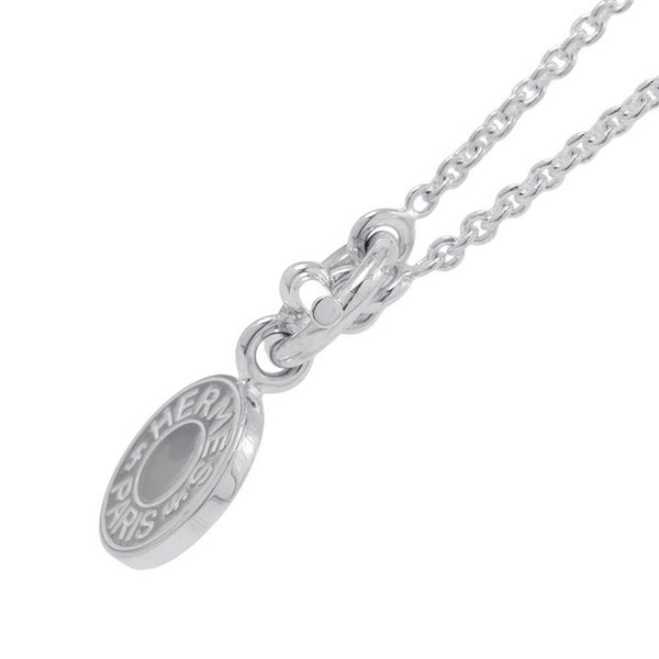 エルメス ネックレス アミュレット H エクスリブリス コンフェッティ セリエ SV925シルバー HERMES ジュエリー