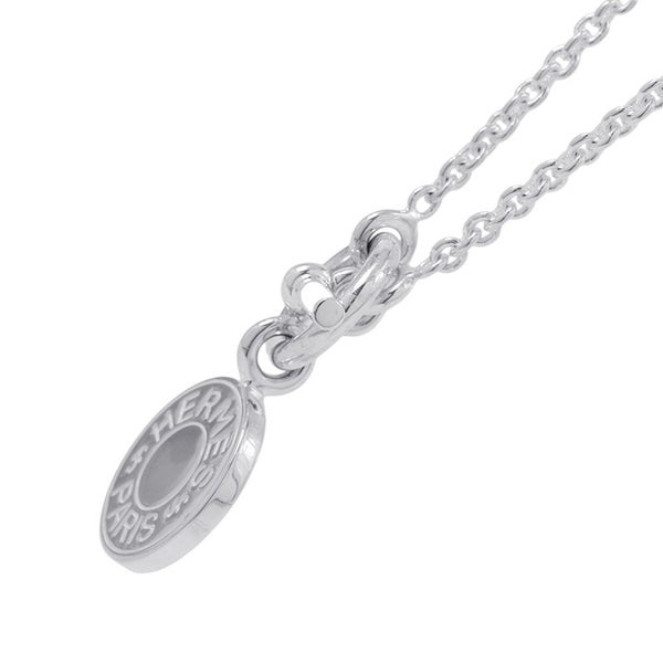 エルメス ネックレス アミュレット H エクスリブリス コンフェッティ セリエ SV925シルバー HERMES ジュエリー
