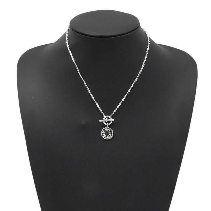 エルメス ネックレス アミュレット H エクスリブリス コンフェッティ セリエ SV925シルバー HERMES ジュエリー