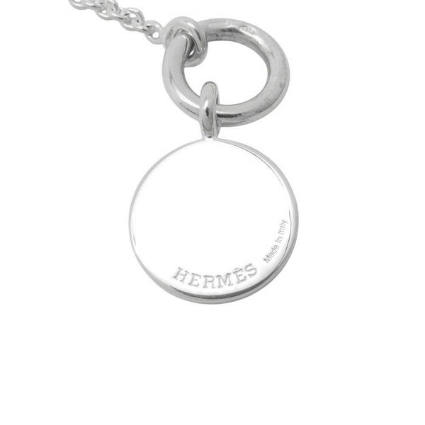 エルメス ネックレス アミュレット H エクスリブリス コンフェッティ セリエ SV925シルバー HERMES ジュエリー