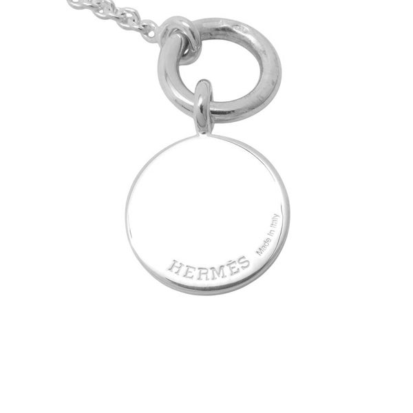 エルメス ネックレス アミュレット H エクスリブリス コンフェッティ セリエ SV925シルバー HERMES ジュエリー