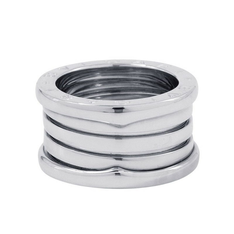 ブルガリ リング ビーゼロワン B-zero1 4バンド K18WGホワイトゴールド リングサイズ52 指輪 ジュエリー