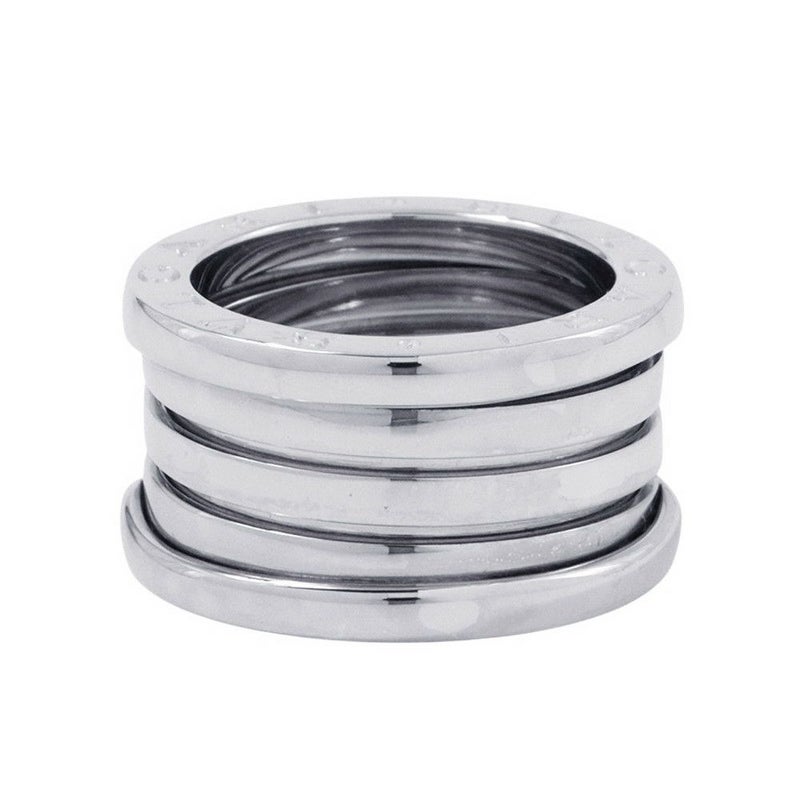 ブルガリ リング ビーゼロワン B-zero1 4バンド K18WGホワイトゴールド リングサイズ52 指輪 ジュエリー