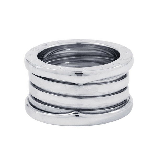 ブルガリ リング ビーゼロワン B-zero1 4バンド K18WGホワイトゴールド リングサイズ52 指輪 ジュエリー