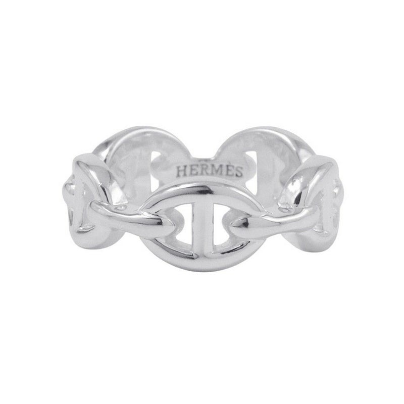 エルメス リング シェーヌダンクル アンシェネPM Enchainee SV925シルバー リングサイズ50 HERMES ジュエリー