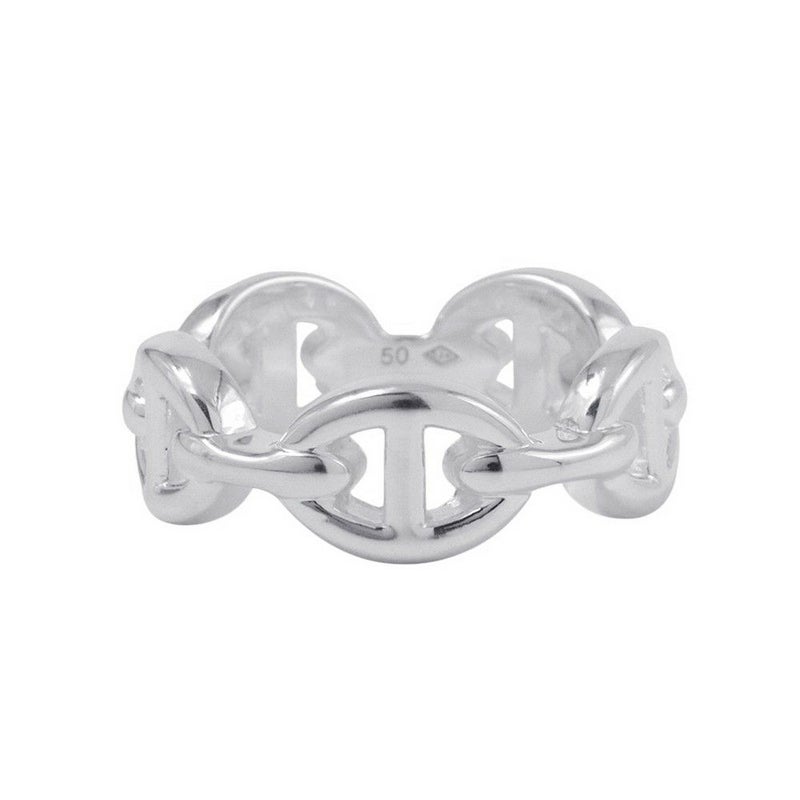 エルメス リング シェーヌダンクル アンシェネPM Enchainee SV925シルバー リングサイズ50 HERMES ジュエリー