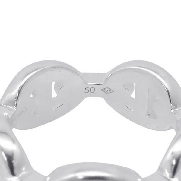 エルメス リング シェーヌダンクル アンシェネPM Enchainee SV925シルバー リングサイズ50 HERMES ジュエリー