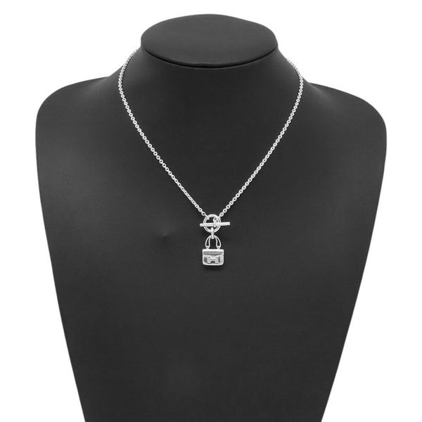 エルメス ネックレス アミュレット コンスタンス SV925シルバー HERMES ジュエリー