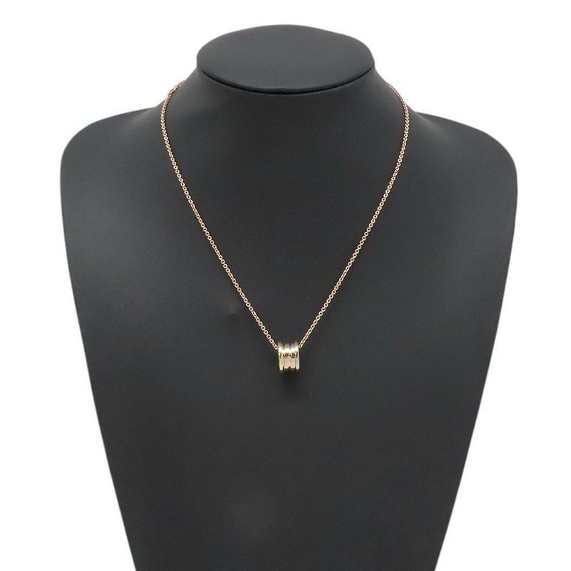 ブルガリ ネックレス ビーゼロワン パーフェクトミステイク B-zero1 K18PG/K18WG/K18YG 352397 ジュエリー