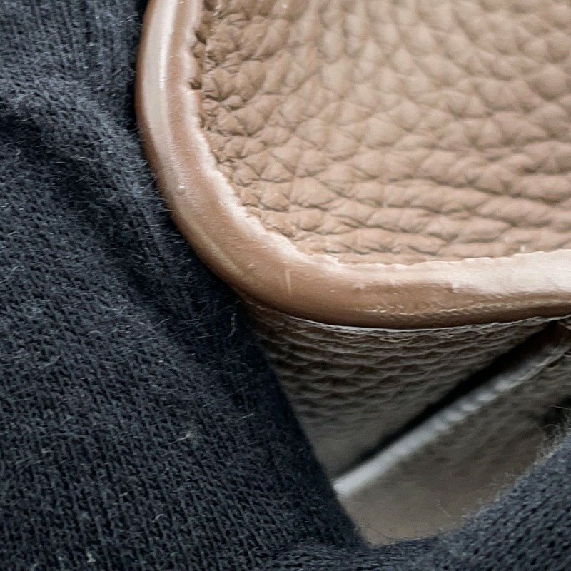 ザ ロウ ハンドバッグ ソフトマルゴー12 レザー W1586 THE ROW 2way ブラウン