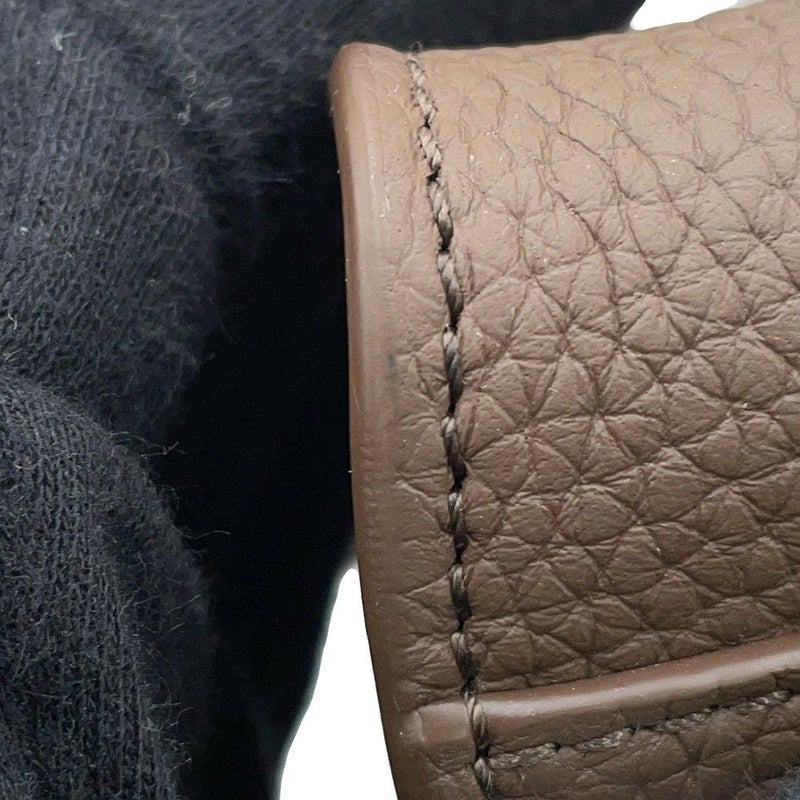 ザ ロウ ハンドバッグ ソフトマルゴー12 レザー W1586 THE ROW 2way ブラウン