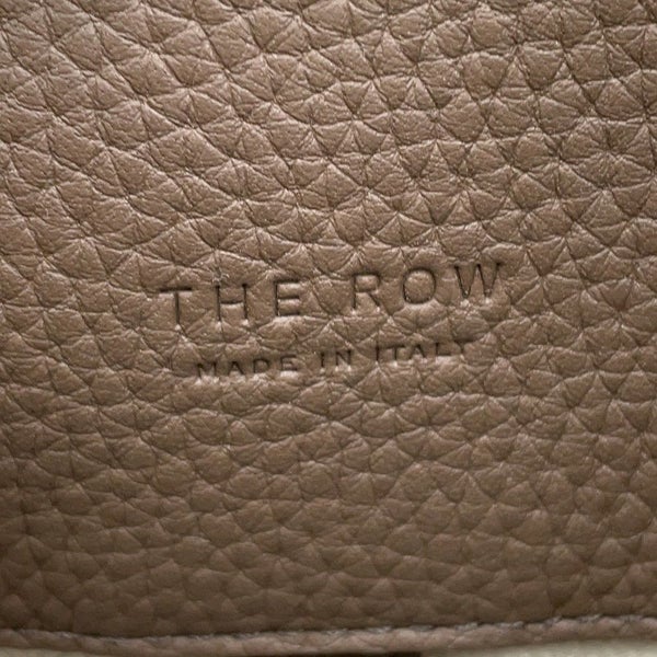 ザ ロウ ハンドバッグ ソフトマルゴー12 レザー W1586 THE ROW 2way ブラウン