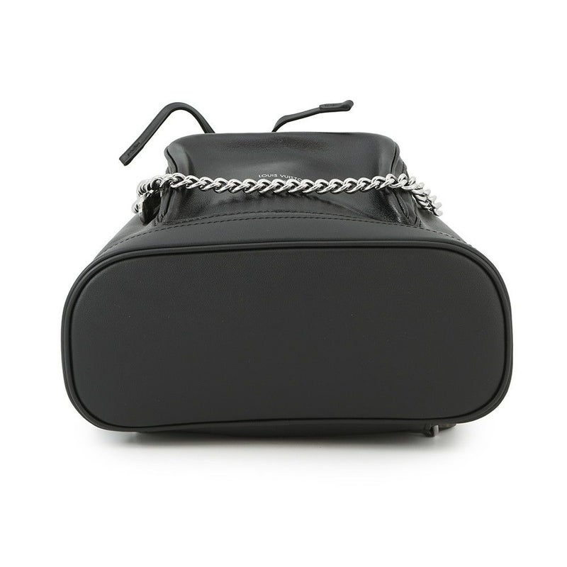 ルイヴィトン リュック ラムレザー モンスリ バイブPM M12587 LOUIS VUITTON ヴィトン バッグ 黒 ブラック