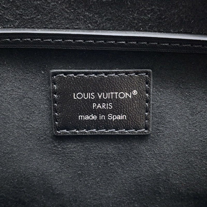 ルイヴィトン リュック ラムレザー モンスリ バイブPM M12587 LOUIS VUITTON ヴィトン バッグ 黒 ブラック