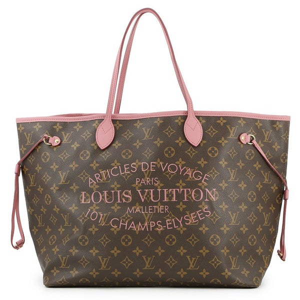ルイヴィトン トートバッグ モノグラム/イカットフラワー ネヴァーフルGM M40877 LOUIS VUITTON