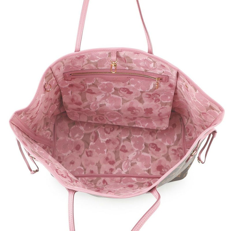 ルイヴィトン トートバッグ モノグラム/イカットフラワー ネヴァーフルGM M40877 LOUIS VUITTON