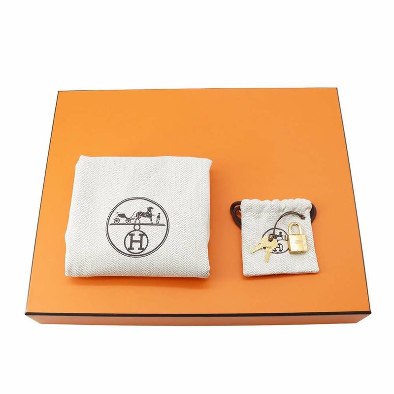 エルメス ハンドバッグ ピコタンロックMM ブラック/ゴールド金具 トリヨンクレマンス W刻印 黒