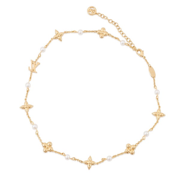 ルイヴィトン ネックレス フェイクパール メタル ルイザ M01610 LOUIS VUITTON アクセサリー