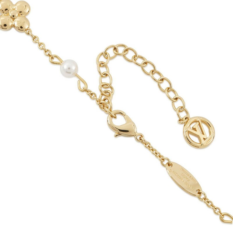 ルイヴィトン ネックレス フェイクパール メタル ルイザ M01610 LOUIS VUITTON アクセサリー