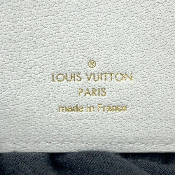 ルイヴィトン 二つ折り財布 モノグラム パイソン ポルトフォイユ・ルー N82402 LOUIS VUITTON 白 ホワイト