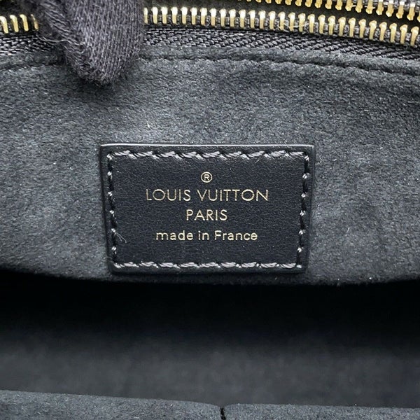 ルイヴィトン トートバッグ モノグラム・アンプラント オンザゴーPM M45653 LOUIS VUITTON  ヴィトン 2way 黒 ブラック