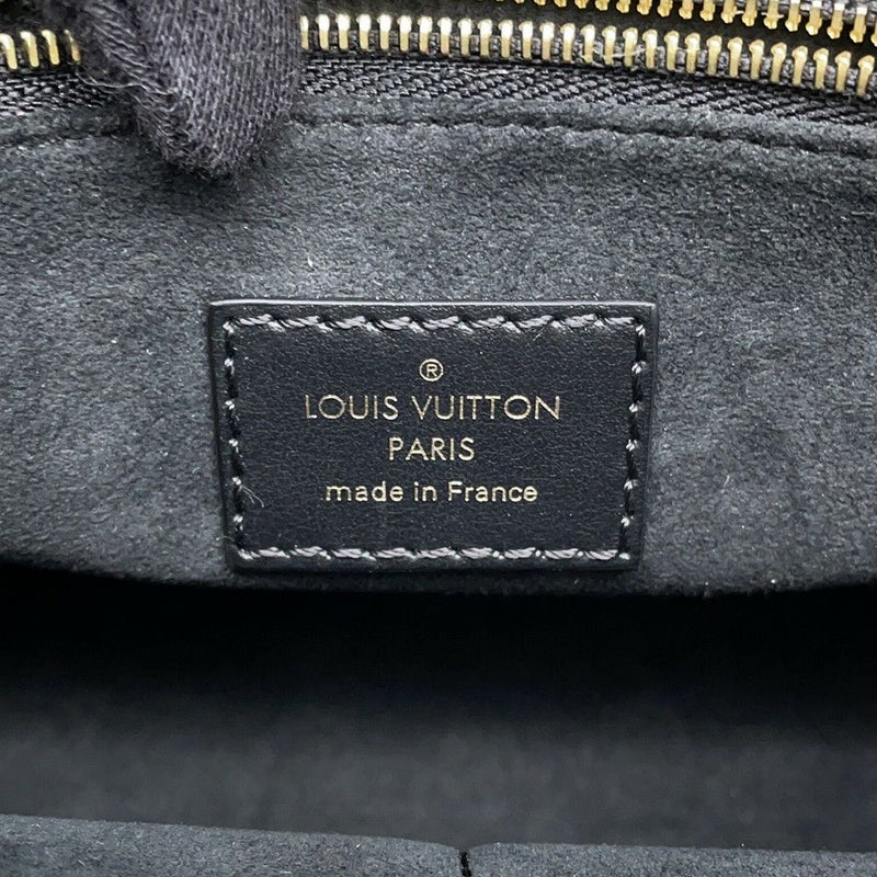 ルイヴィトン トートバッグ モノグラム・アンプラント オンザゴーPM M45653 LOUIS VUITTON  ヴィトン 2way 黒 ブラック