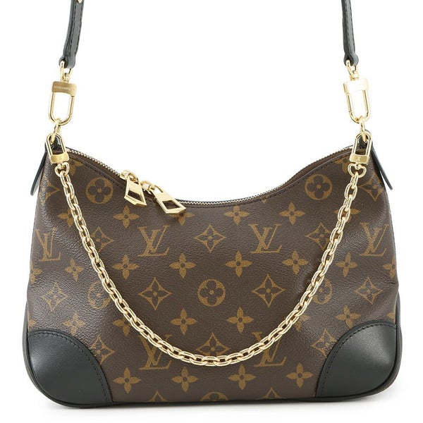 ルイヴィトン ショルダーバッグ モノグラム ブーローニュPM M45831 LOUIS VUITTON 黒 ブラック 2wayバッグ
