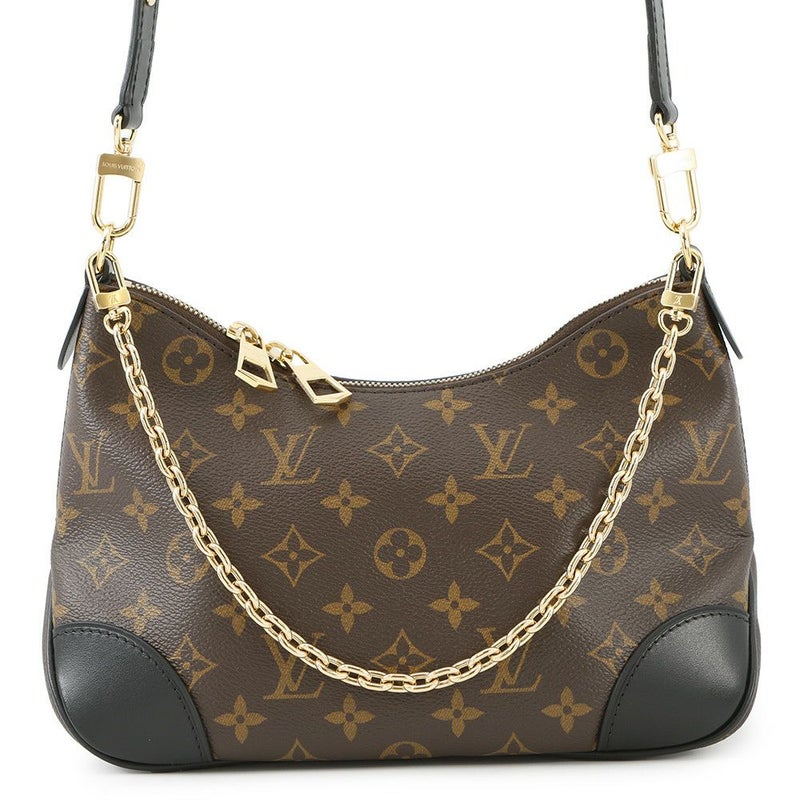 ルイヴィトン ショルダーバッグ モノグラム ブーローニュPM M45831 LOUIS VUITTON 黒 ブラック 2wayバッグ