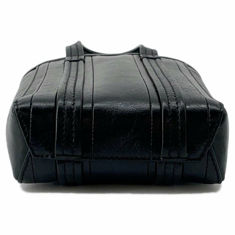 バレンシアガ ショルダーバッグ バーブ フォンホルダー 693793 BALENCIAGA ミニバッグ 黒