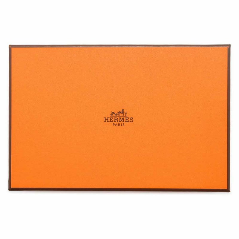 エルメス 長財布 ベアンスフレ クレ/シルバー金具 ヴォーエプソン W刻印 HERMES 財布