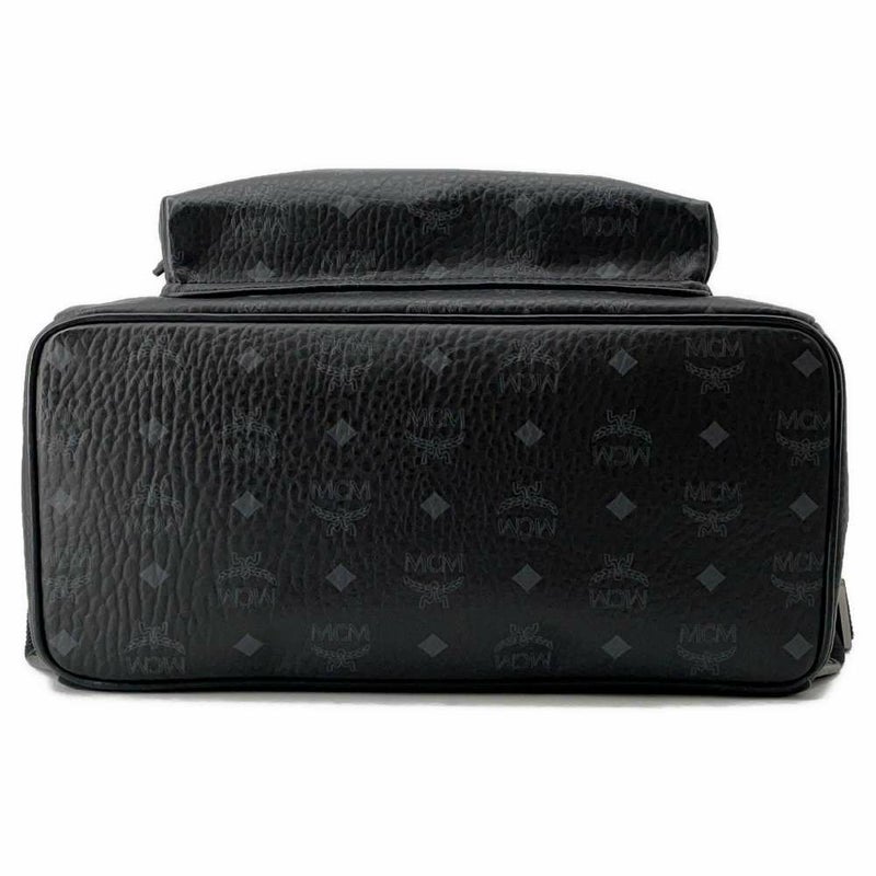 エムシーエム リュックサック ヴィセトス レザー MCM バッグパック リュック バッグ 黒