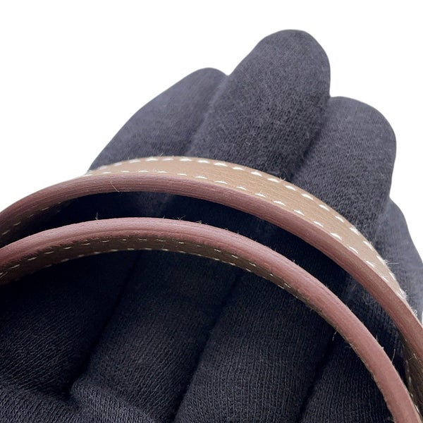 エルメス ハンドバッグ アルザン ミニ エトゥープ/シルバー金具 スイフトB刻印 2wayショルダー