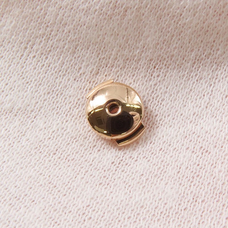 エルメス ピアス シェーヌダンクル ニューファランドールTPM ダイヤモンド 2P 計0.02ct K18PGピンクゴールド HERMES アシンメトリー