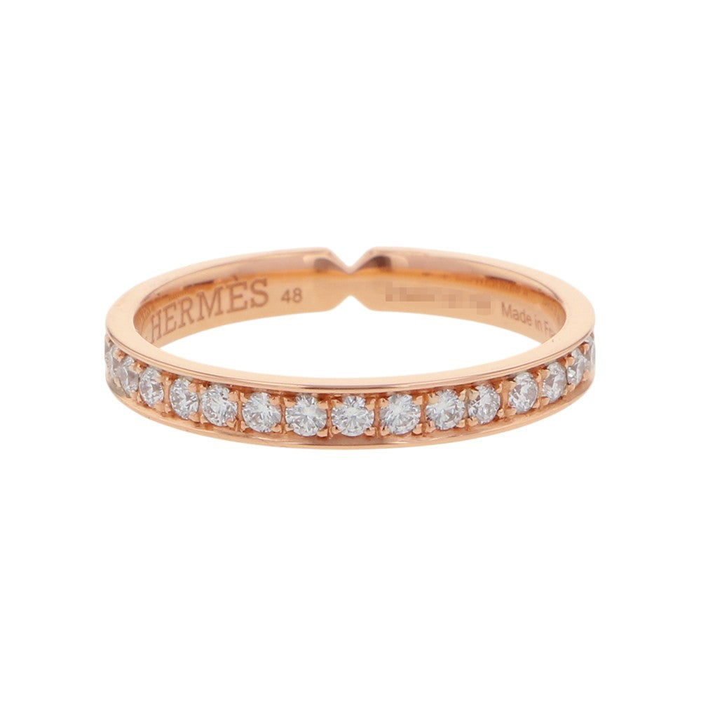 エルメス リング エヴァー・ケリー ダイヤモンド 31P 計0.41ct K18PG
