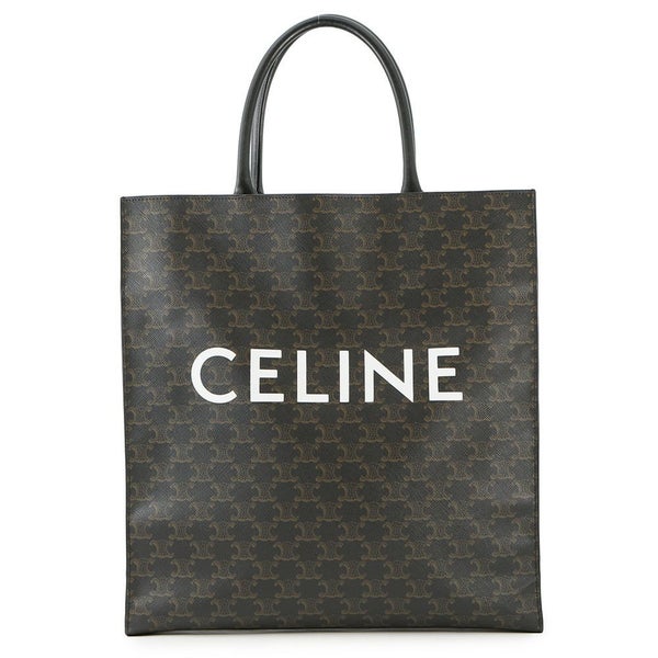 セリーヌ トートバッグ トリオンフ バーティカルカバ 190972 CELINE 黒