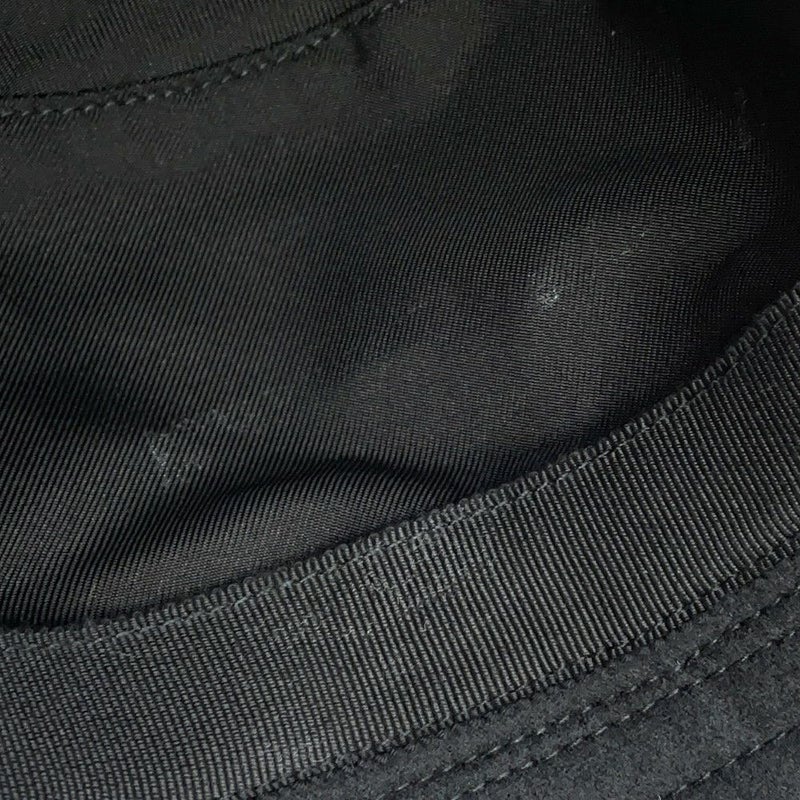 エルメス ハット フレッド クルー・カルーゼル ウール サイズ57 HERMES 帽子 黒