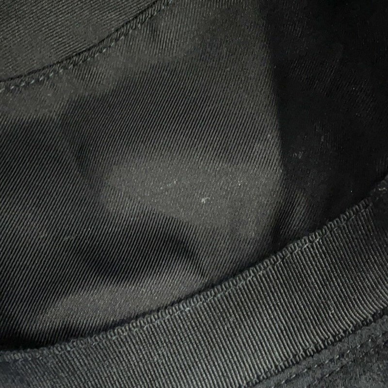 エルメス ハット フレッド クルー・カルーゼル ウール サイズ57 HERMES 帽子 黒