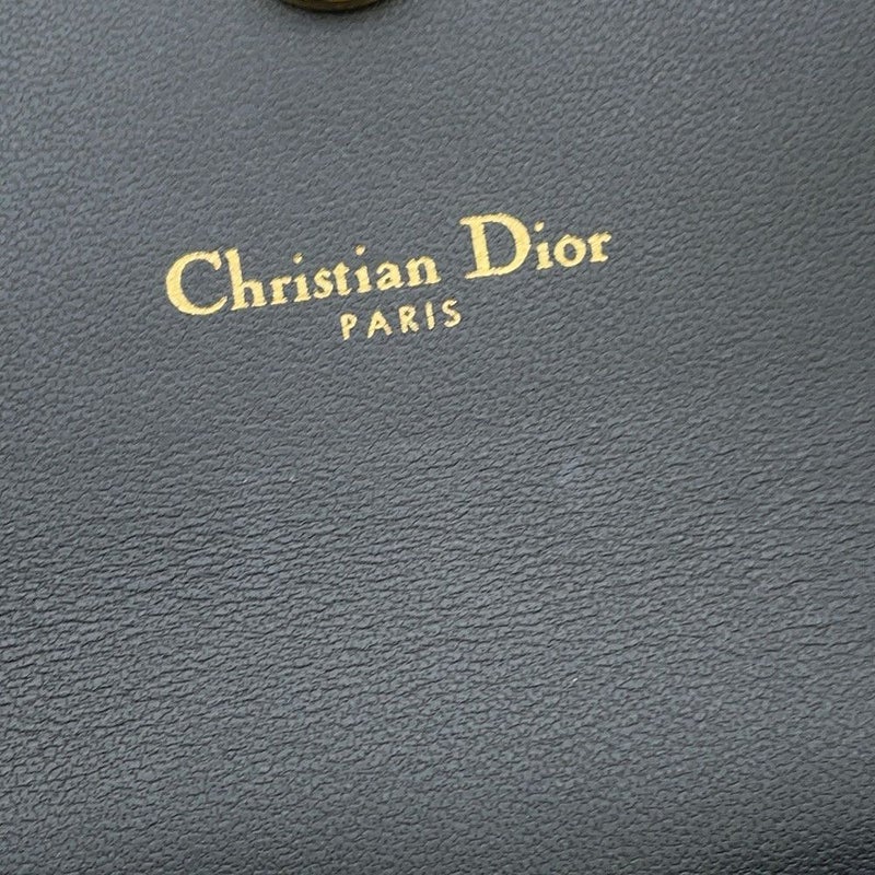 クリスチャン・ディオール スマホケース カナージュ Caro カロ フォンホルダー カーフレザー S5105UWHC_M900 黒