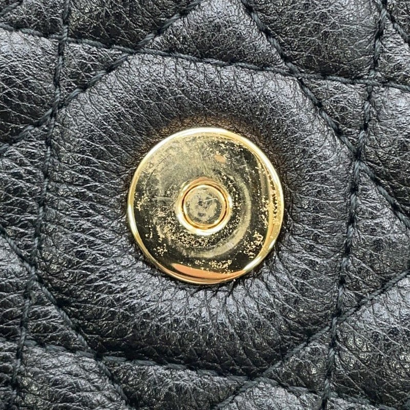 クリスチャン・ディオール スマホケース カナージュ Caro カロ フォンホルダー カーフレザー S5105UWHC_M900 黒