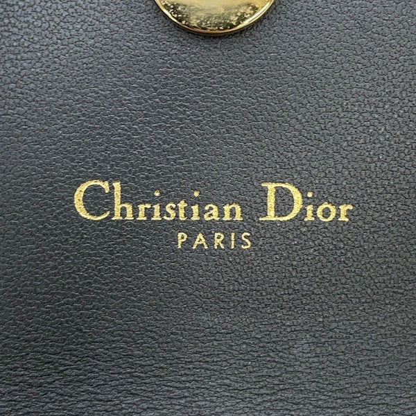 クリスチャン・ディオール スマホケース カナージュ Caro カロ フォンホルダー カーフレザー S5105UWHC_M900 黒