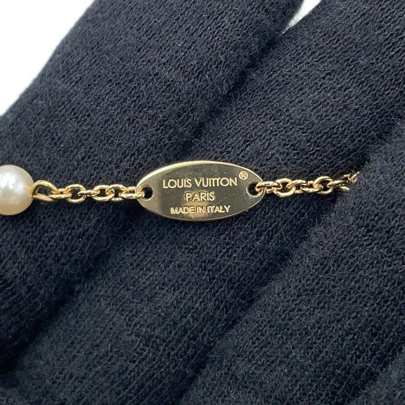 ルイヴィトン ネックレス メタル フェイクパール ルイザ M01610 LOUIS VUITTON アクセサリー