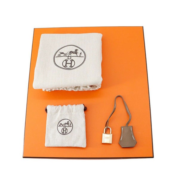 エルメス バーキン25 ヴェルソ エトゥープ/マロンフォンセ/シャンパンゴールド金具 トゴ W刻印 HERMES Birkin ハンドバッグ