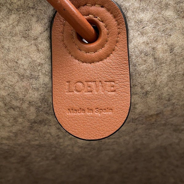 ロエベ トートバッグ アナグラム バスケットバッグ フェルト A223098X05 LOEWE 2way